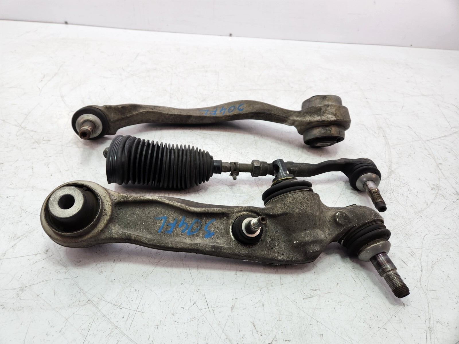 ✅ 10-14 OEM Rolls-Royce Ghost RR4 Front Left Driver Control Arm W/ Tie Rod SET