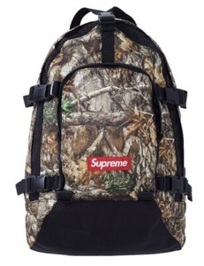 supreme camo backpack
