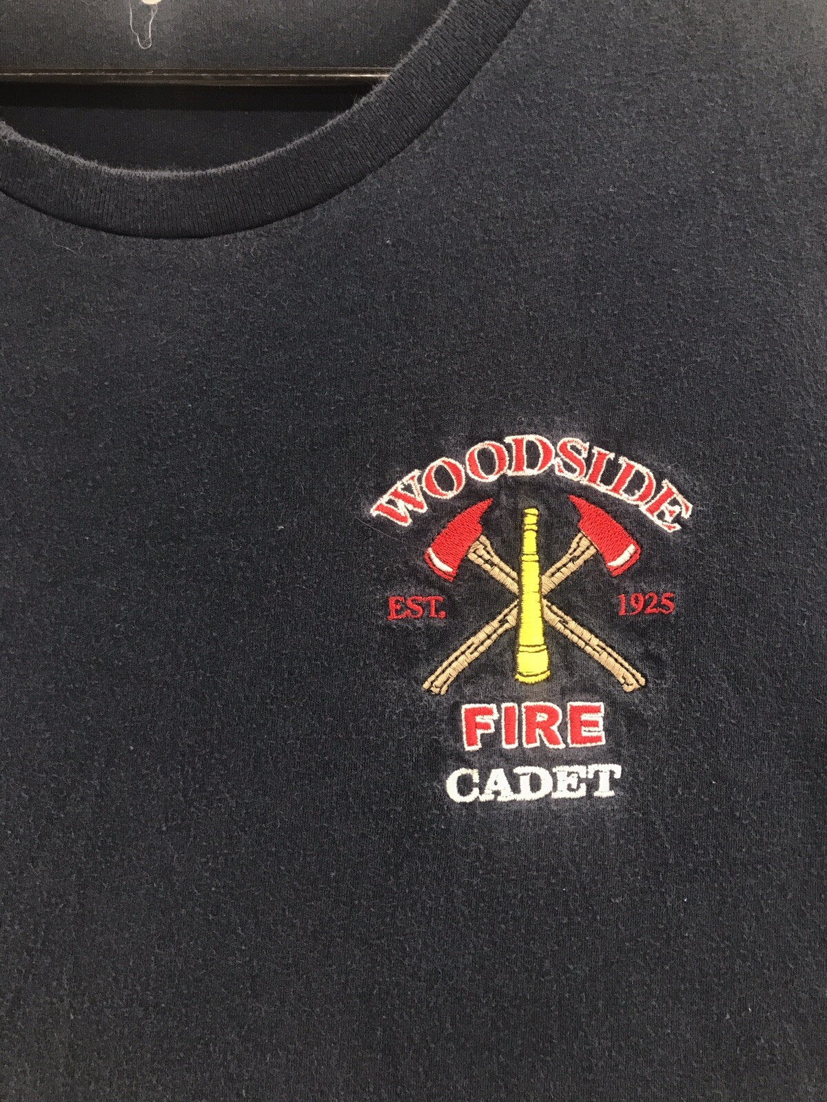 Woodside Fire Department Cadet Blue Short Sleeve T S… Gem