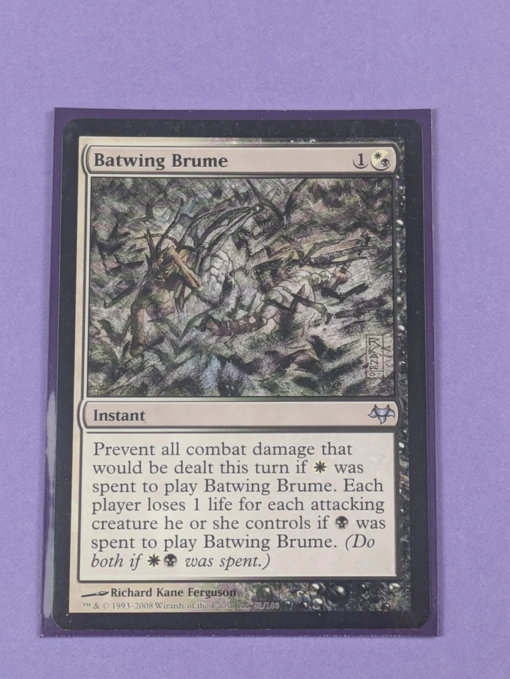 MTG: Magic The Gathering: Batwing Brume- Uncommon - LP - Image 3 of 4