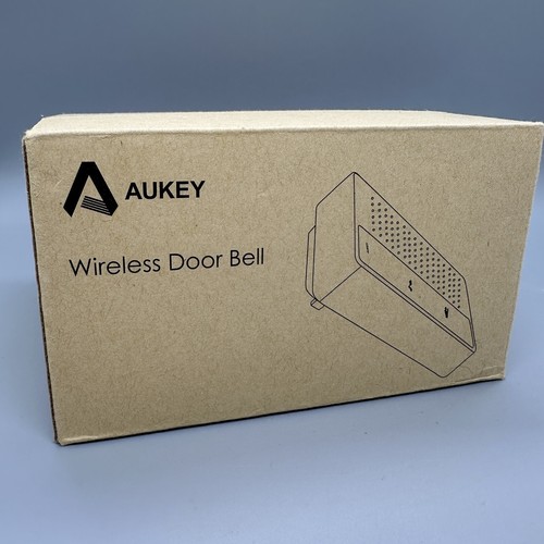 Wireless Doorbell 1148 FT Wireless Range 4 Volume, 36 Tones White by AUKEY, New - Picture 9 of 11