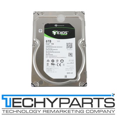 Seagate Exos 7E8 ST6000NM0115 6TB 7.2K 3.5'' SATA III 6Gbps 512e 256MB Hard Drive