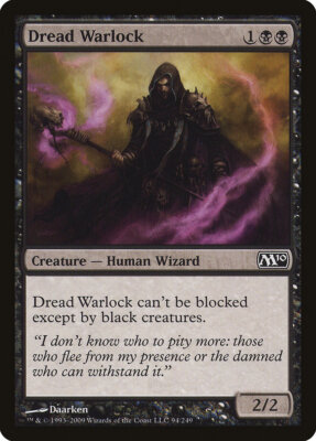 Dread Warlock [Magic 2010] Magic MTG