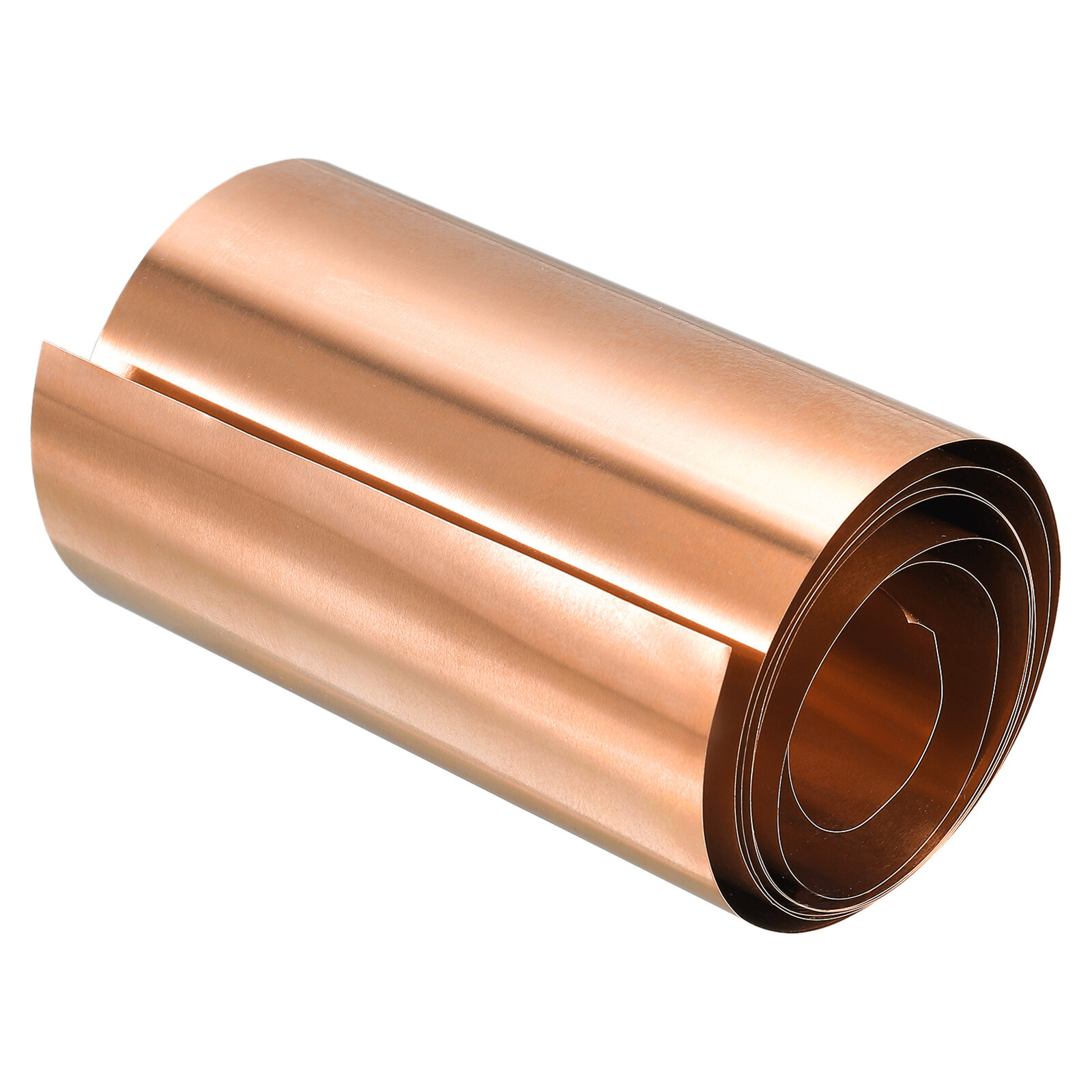 Copper Thin Foil Roll Sheet, 0.04x100x1000mm Pure Copper Foil Sheet