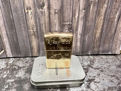 2005 Zippo RJ Reynolds Tobacco Employee Numbered Limited 278 Of 500 Leaf Camel
