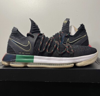 Nike KD 10 Limited BHM Black History Month Size 14 Sneakers w/ Box