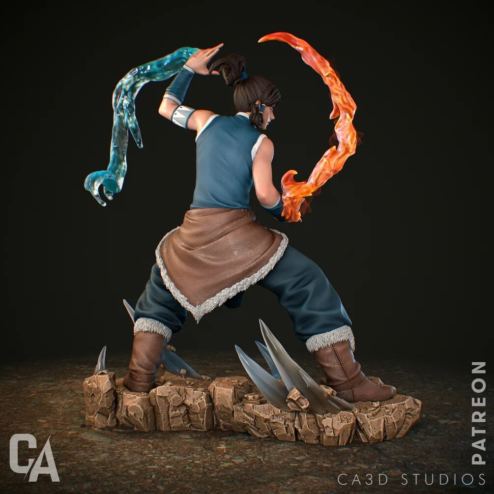 Korra Resin Figure / Statue various sizes | eBay