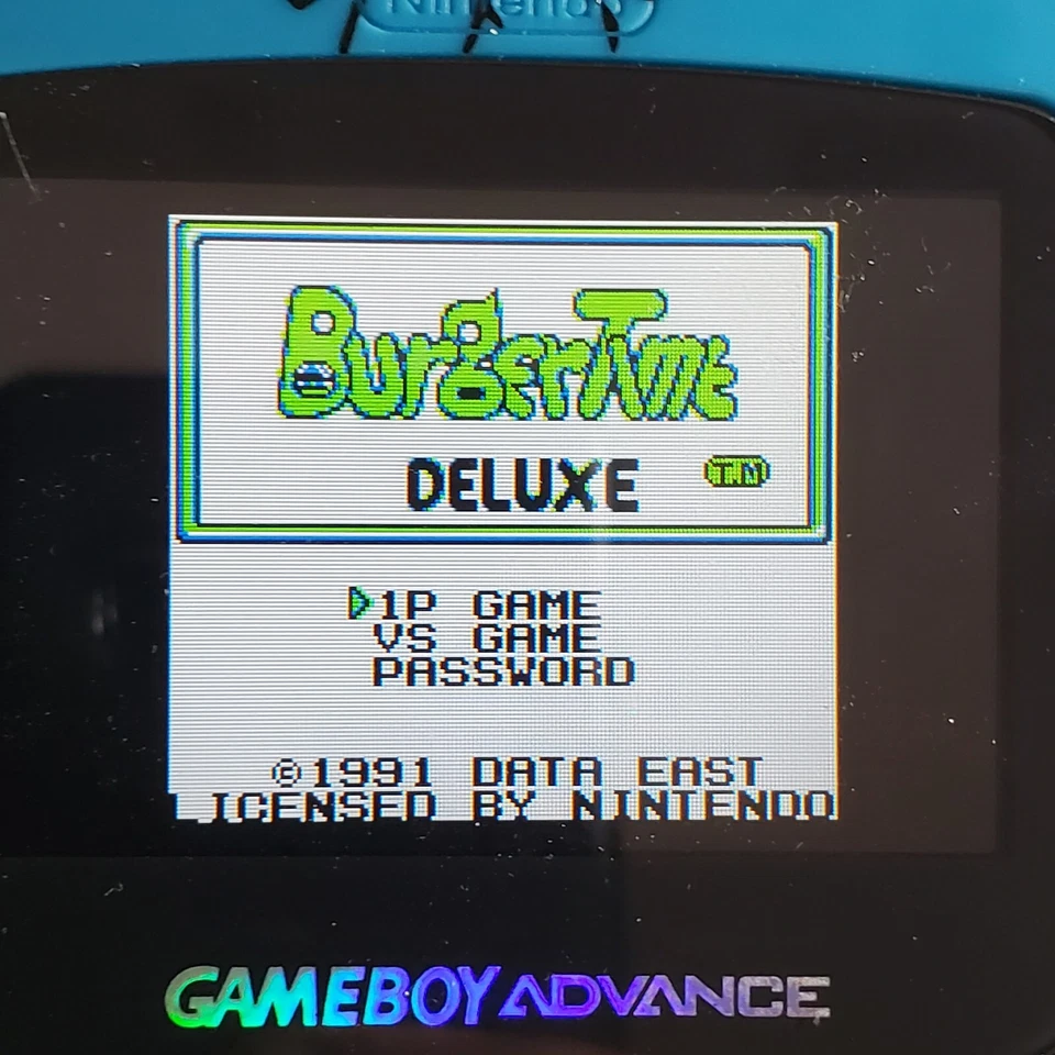 BurgerTime Deluxe (Nintendo Game Boy) Game Cartridge Only  Authentic & Tested - Image 4 of 4