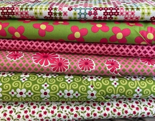 ROBERT KAUFMAN - POP THE POSES --ALGODÓN ORGÁNICO-- MUCHAS OPCIONES-- POR YARDA Foto 2 de 2