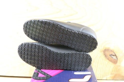 Fila Sneakers Womens 8 Wide Black Leather Memory Viable SR Athletic New - Picture 7 of 7