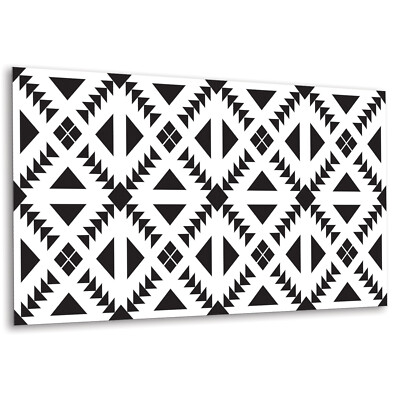 PVC Bodenbeläge Küchenrückwand selbstklebend Spritzschutz Dreiecke und Quadrate
