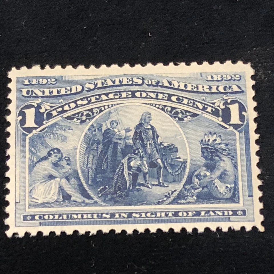 US Stamp # 230. 1 Cent. MNH. Vf/Xf. Make Offers!!!. Very Rich Color. - Image 2 of 3