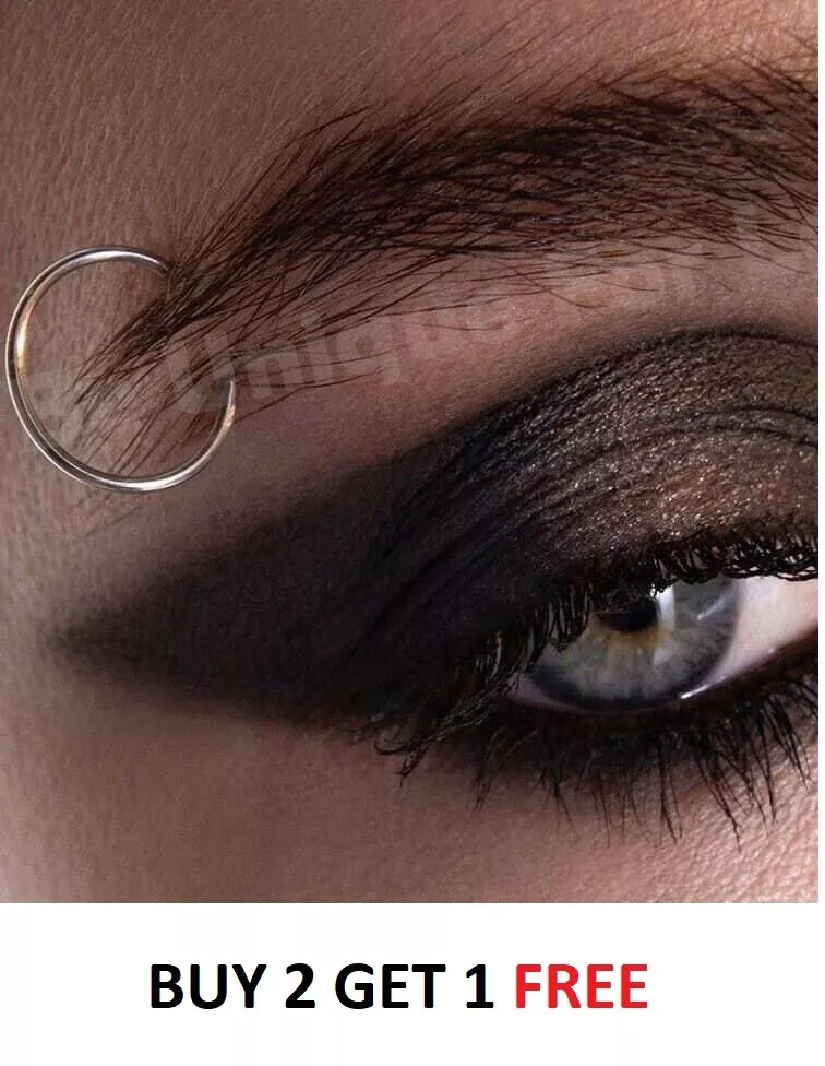 Ring on shop eyebrow