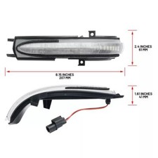 Pair Clear Led Rearview Side Mirror Turn Signal Light For Acura Tsx 2004-2008 Pair Clear Led Rearview Side Mirror Turn Signal Light For Acura Tsx 2004-2008
