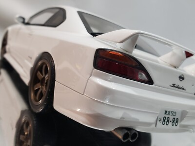 NEW 1:18 OTTOMOBILE JDM NISSAN SILVIA S15 SPEC R AERO WHITE RARE