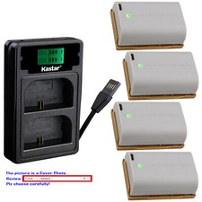 Kastar Battery LZD2 USB Charger for Blackmagic Design Pocket Cinema Camera 4K