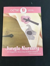 "Jungle Nursery" OESD Embroidery Designs Multi Format 24 designs