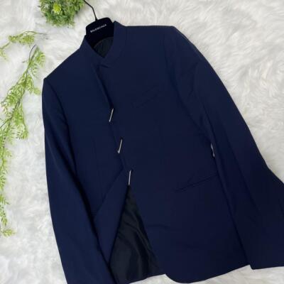 BALENCIAGA Alexander Wang Jacket Navy Size 44 Made in Italy BALENCIAGA Alexander Wang Jacket Navy Size 44 Made in Italy