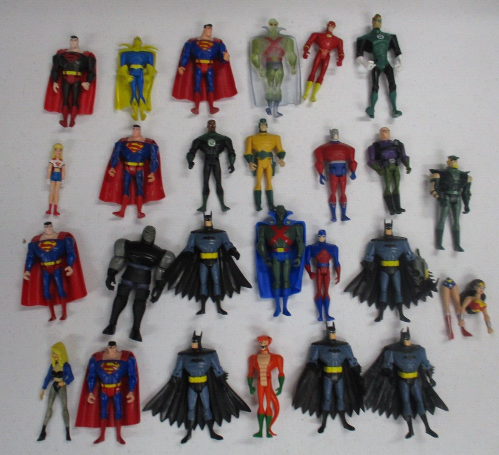 Big Lot of 26 DC Justice League Unlimited - Mattel