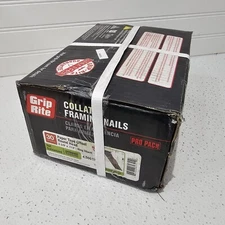 30 Degree HOT GALVANIZED Collated Framing Nail Paper RING Tape Offset 4000 Pack