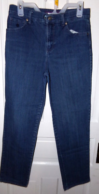 Gloria Vanderbilt Womens Amanda Blue Jeans Size 8 -C