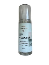 Good Chemistry COOL GLACIER Body Spray With Essential Oils 4.25 fl oz 125 ml NEW