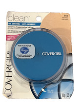 Covergirl Clean Oil-Control Pressed Powder, (555) Soft Honey