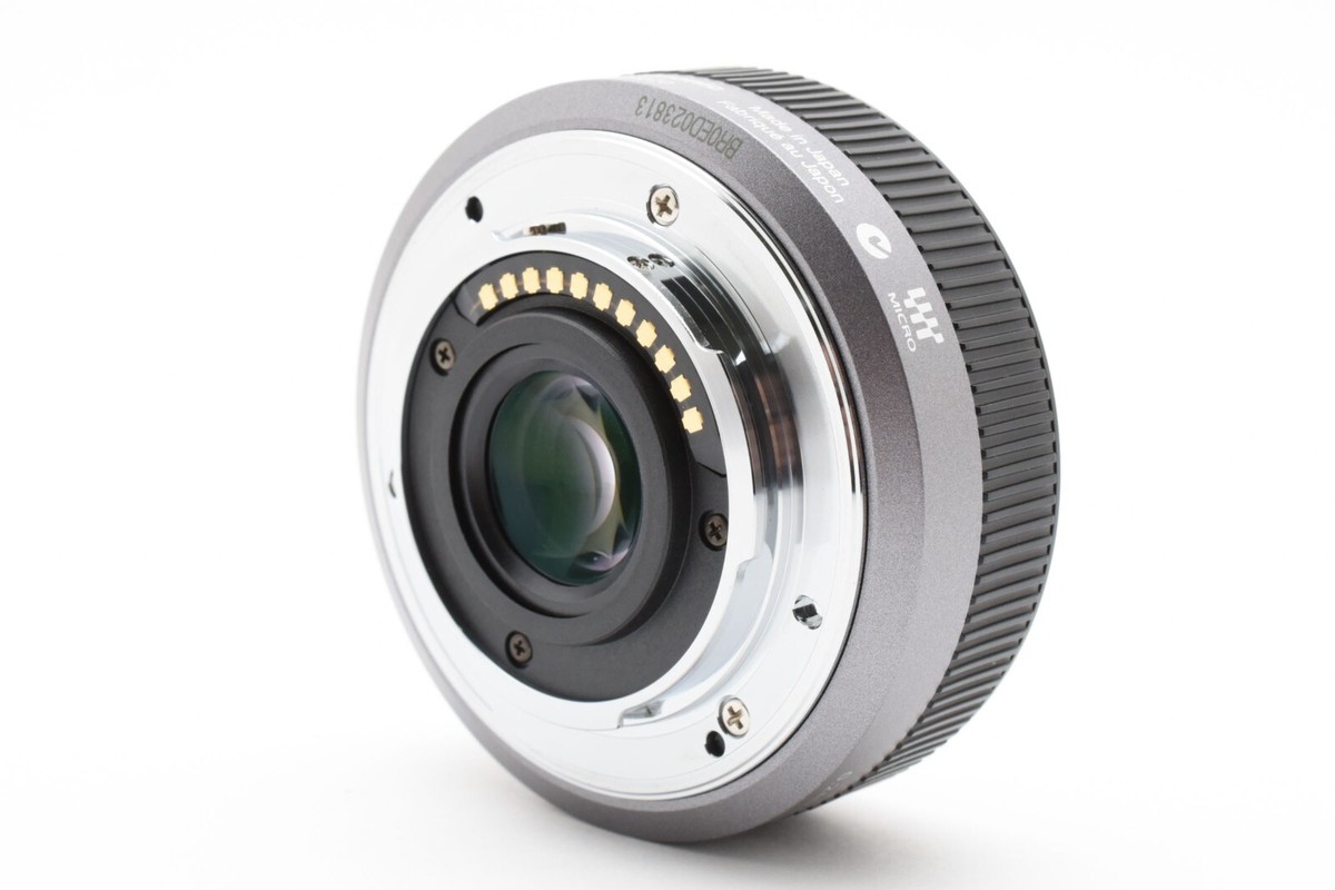 Panasonic LUMIX G 20mm F1.7 ASPH. H-H020 Lens for Micro 4/3
