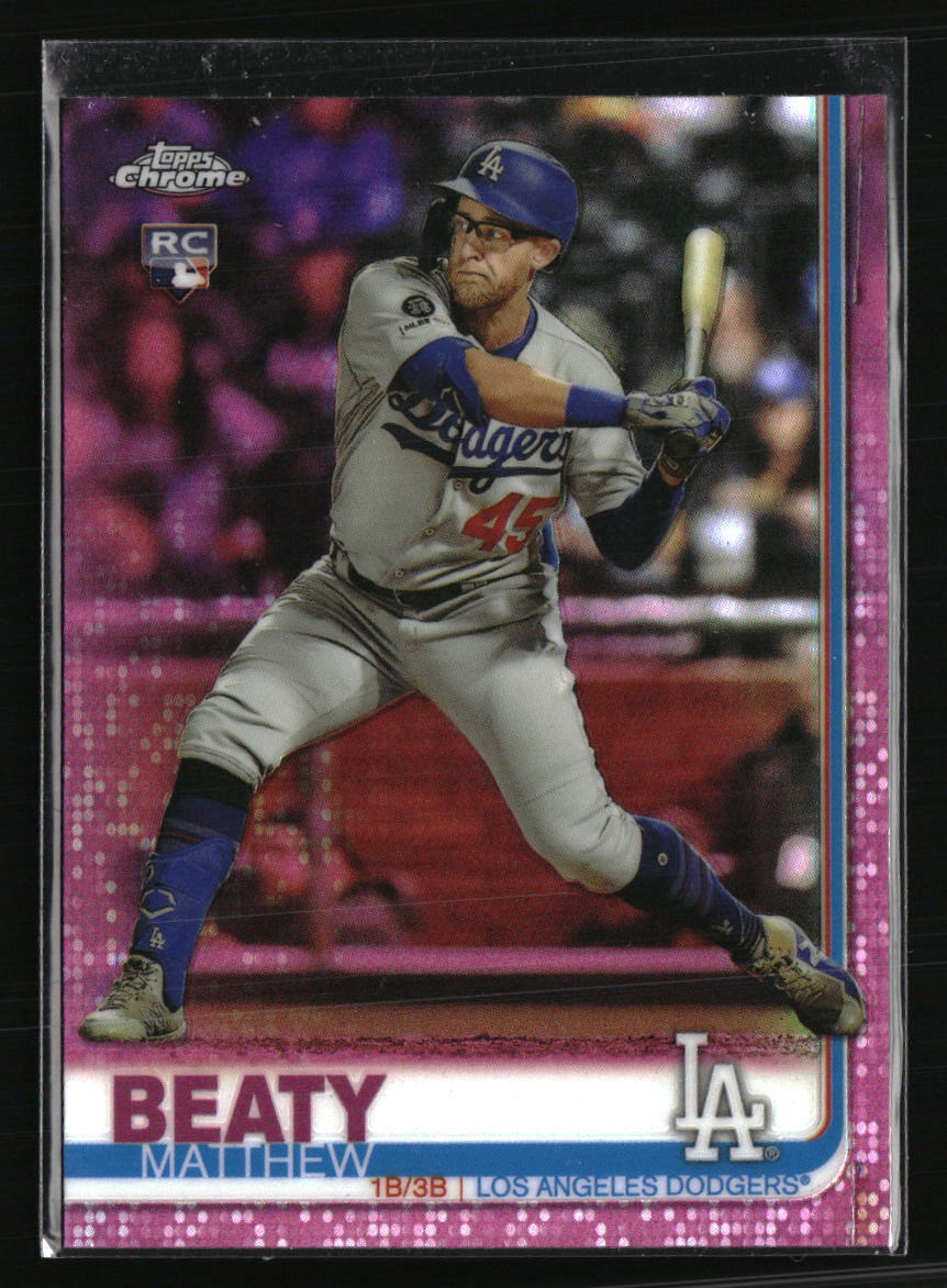 Matthew Beaty 2019 Topps Chrome Purple #34 RC Baseball Card