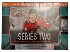 2023-24 Upper Deck Series 2 Hockey NHL Exclusive Mega Box NEW SEALED SHIPS TODAY