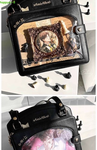 Memories Book Itabag Crossbody Schulter Rucksack Handtasche Mädchen Tragetaschen PU Umhängetasche - Bild 17 von 30