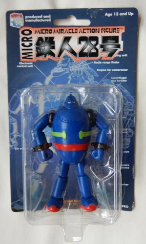 Vintage Anime Medicom Micro Miracle Action Figure TETSUJIN 28, NRFP, Gigantor