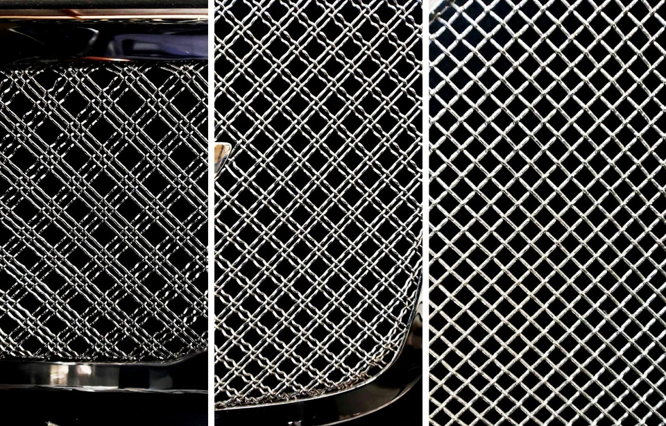 Buick Centurion/Electra 1972 - Tiarra Grillas malla de 2 hilos con logotipo cromado Foto 4 de 4