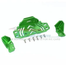 GPM Aluminium Middle Battery Holder Green : Axial SCX10 III Jeep JL Wrangler