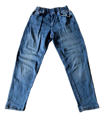 ZARA KIDS DENIM Jeans Hose SIZE 13/14 164 cm blau+Waschung 5-Pocket-Style neuw.
