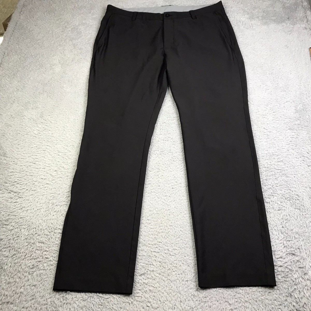 Footjoy FJ Pants Mens 38 (38x32) Black Casual Performance Stretch