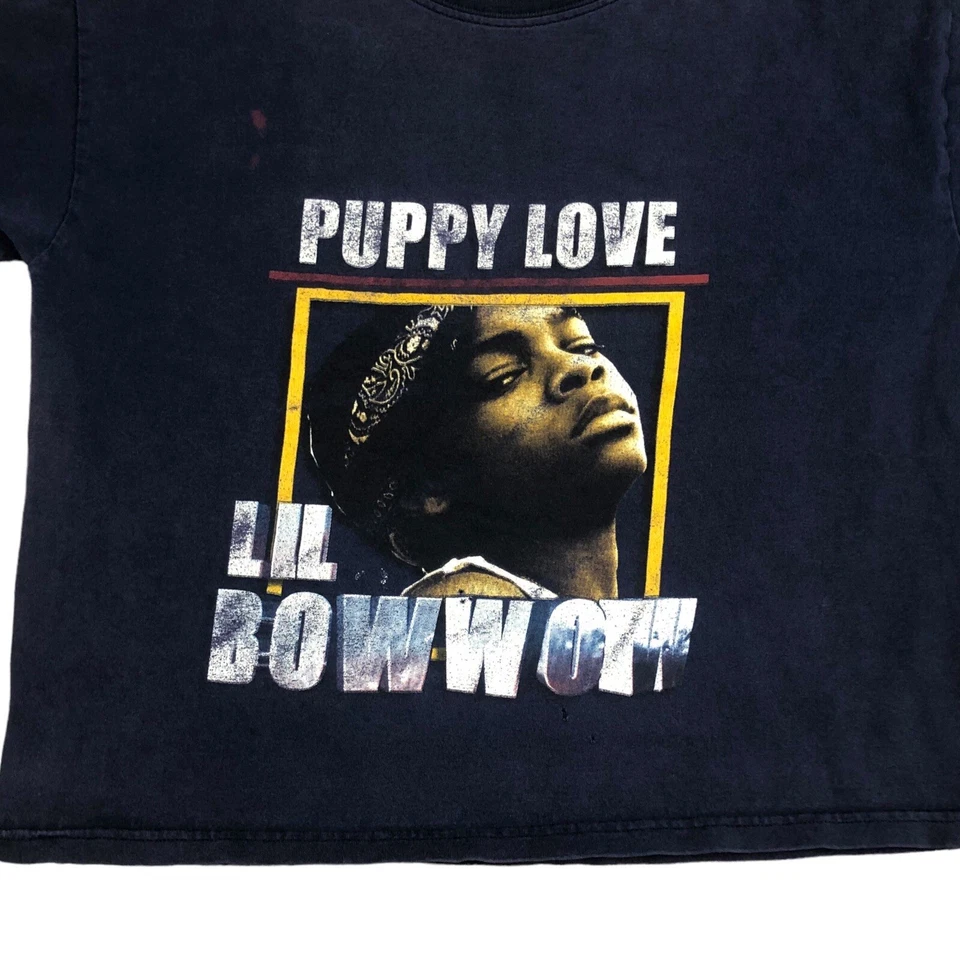 Gildan Lil Bow Wow Puppy Love Navy Blue Tour Shirt Youth XL - Image 2 of 4