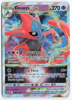 Deoxys VSTAR SWSH268 SWSH: Sword & Shield Promo Cards for sale | eBay
