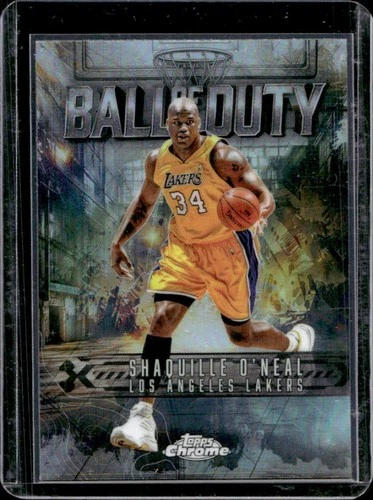 2025 Topps Chrome Shaquille O'Neal Base (RAW)