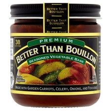 Better Than Bouillon Premium Seasoned Vegetable Base, Shelf-Stable, 8 oz Jar