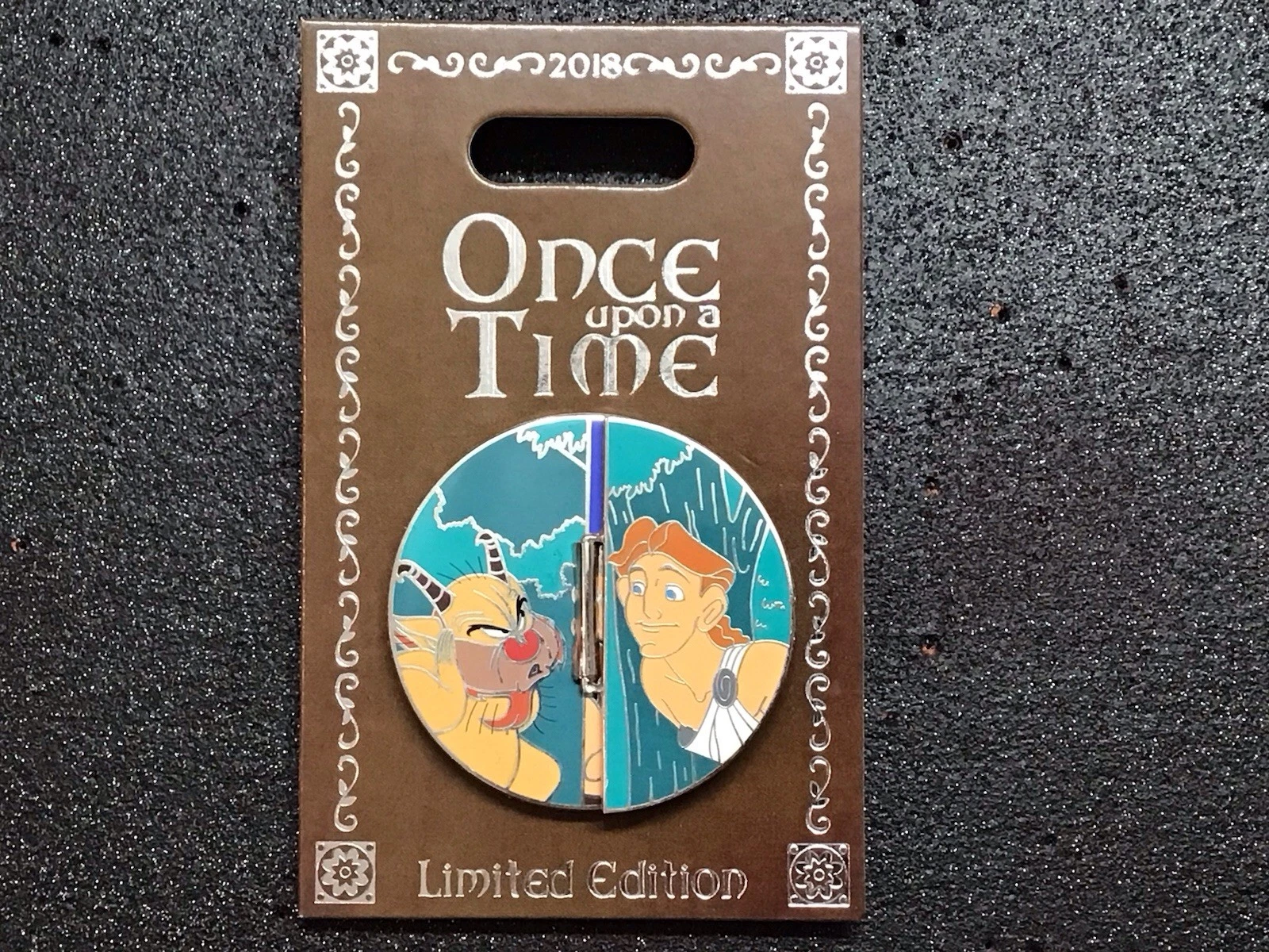 Disney DLR 2018 Hercules Once Upon a Time 2018 Monthly Pin Limited Edition 2000