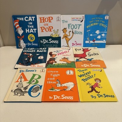 Dr. Seuss  Bright and Early Books for Beginning Readers Lot of 10