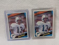 1984 Topps Dan Marino RC #123 Ungraded Pair