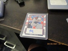 rodney green jr rookie auto patch 2024 usa numbered/199