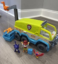 Paw Patrol Jungle Rescue Terrain Vehicle  Ryder Sounds Parrot Complete Set VHTF