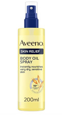 Aveeno Skin Relief Body Oil Spray 200ml For All Skin Types
