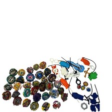 Beyblade Lot 30+ Tops Metal Fusion Burst Bakuten Shoot Takara Tomy Spinning Top