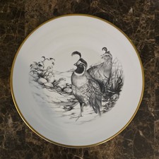 VTG,Rare,COLLECTORS PLATE BOEHM GAME BIRD SER...