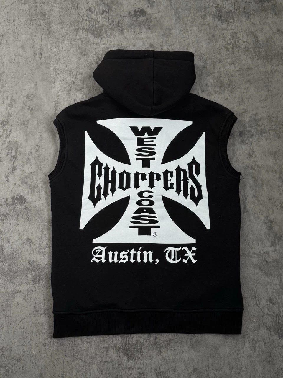 Vintage West Coast Choppers Crazy Y2k Jesse James Zip Hoodie Vest Men’s Size M