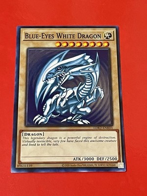 Blue-Eyes White Dragon | SDK Art | MISPRINT | LDK2-ENK01 | NM | Common | YuGiOh!